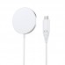 Wireless Magnetic Charger Stand CHOETECH, H046 + T518-F, White
