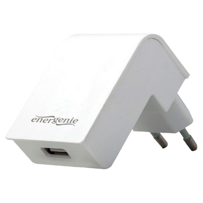  Universal USB charger, Out:1 USB * 5V / 2.1A, In: Schuko CEE 7/4, Black, EG-UC2A-02